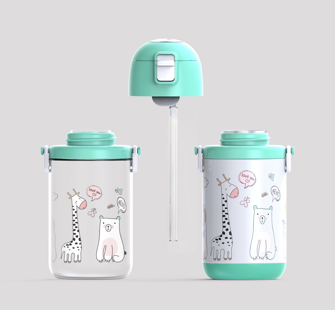 Умная детская бутылочка Ксиаоми Elf Bird Children's Smart Cup Gift Box