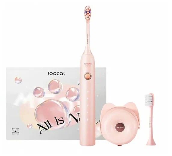 Электрическая зубная щетка Soocas D3 Electric Toothbrush, Pink - 3