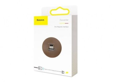 Адаптер для кабеля USB BASEUS Zinc Magnetic, Lightning, черный, магнитный - 5