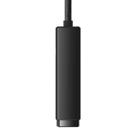 Переходник/Адаптер BASEUS Lite Series Ethernet Adapter, USB A- RJ45 (100Mbps), черный - 7