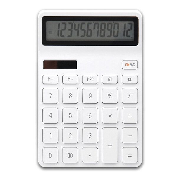 Калькулятор Kaco Lemo Desk Electronic Calculator K1412 (White) - 1