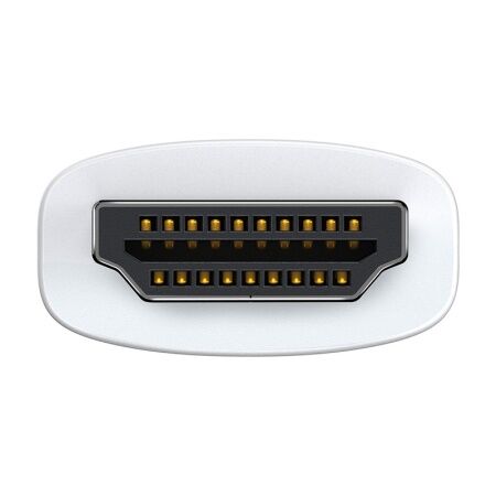 Переходник/Адаптер BASEUS Lite Series Adapter, HDMI - VGA (3.5mm Aux Port & Micro USB Power Input), белый - 5