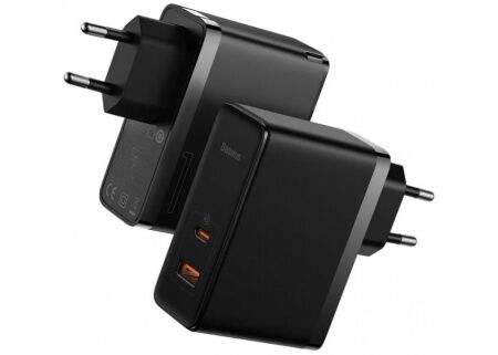Зарядное устройство BASEUS GaN5 Pro Fast Charger USBType-C  Кабель Type-C-Type-C, 5A, 100W, черный - 2