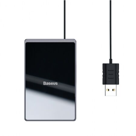 Беспроводное зарядное устройство BASEUS Card Ultra-thin, 2A, 15W, черный - 1