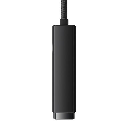 Переходник/Адаптер BASEUS Lite Series Ethernet Adapter, USB A- RJ45 (1000Mbps), черный - 4
