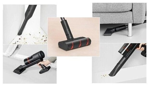 Беспроводной ручной пылесос Mijia Wireless Vacuum Cleaner (MJWXCQ06SZ) (Black) - 6