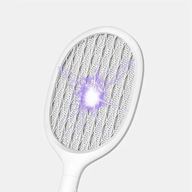 Электрическая мухобойка SOLOVE Vertical Electric Mosquito Swatter P1 (Silver/Серебристый) - 4