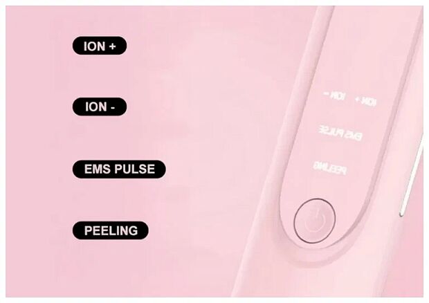 Аппарат для ультразвуковой чистки кожи Inface MS7100 RU (Pink) - 4