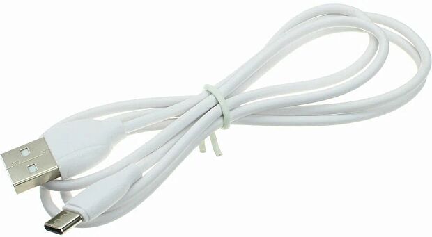 USB кабель BOROFONE BX19 Benefit Type-C, 3A, 1м, PVC (белый) - 3