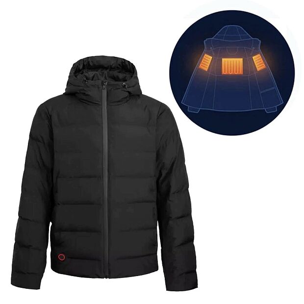 Куртка с подогревом Cottonsmith Graphene Temperature Control Jacket XXL (Black/Черный) - 9