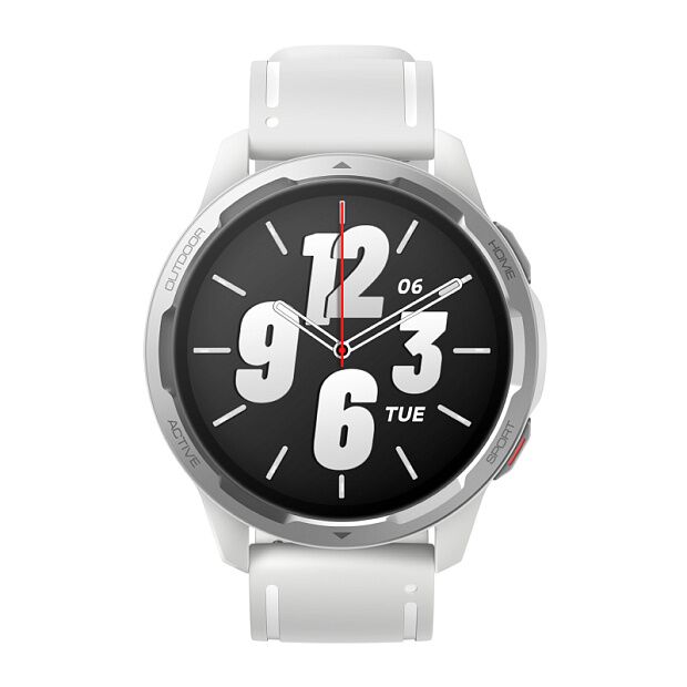 Смарт-часы Xiaomi Watch S1 Active GL (Moon White) RU - 1