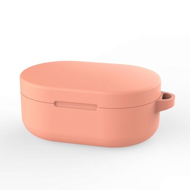Силиконовый чехол для наушников Redmi Airdots (Pink/Розовый) - 2