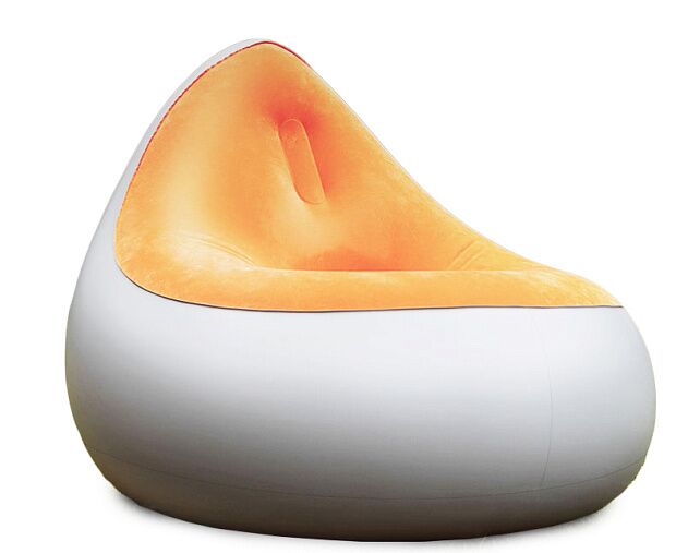 Надувное кресло Hydsto Automatic Inflatable Sofa (Orange) - 4