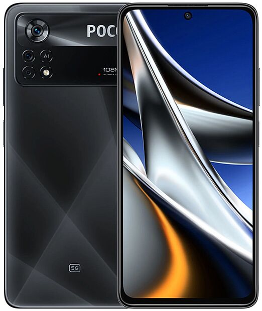 Смартфон Poco X4 Pro 5G 6Gb/128Gb (Laser Black) - 1