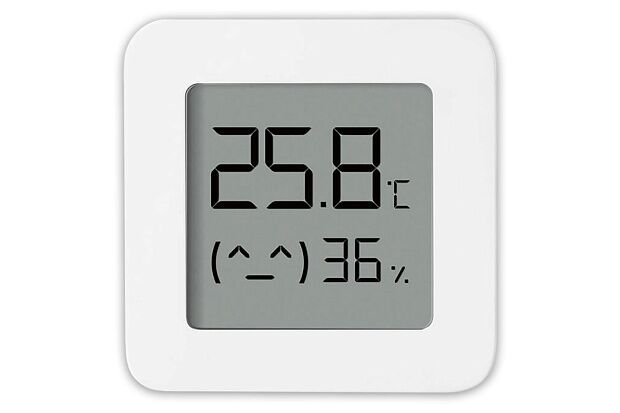 Датчик температуры и влажности Xiaomi Mi Temperature and Humidity Monitor 2 (сенсор) RU - 2