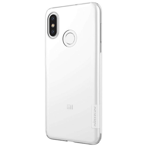 Чехол для Xiaomi Mi 8 SE Nillkin Nature TPU Case (White/Белый) - 5