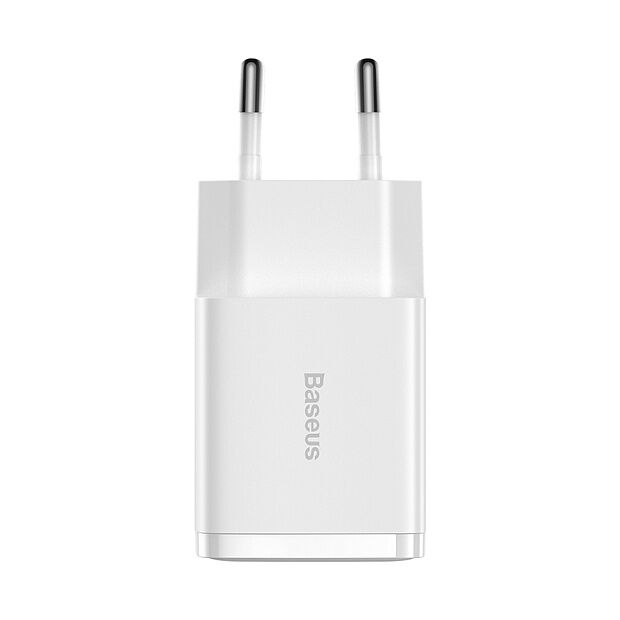Зарядное устройство BASEUS Compact Charger 2U 2USB, 2.1A, 10.5W, белый (CCXJ010202) - 4