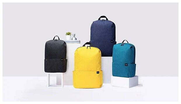 Рюкзак Xiaomi Colorful Mini Backpack 20L XBB02RM (Dark Blue) - 4