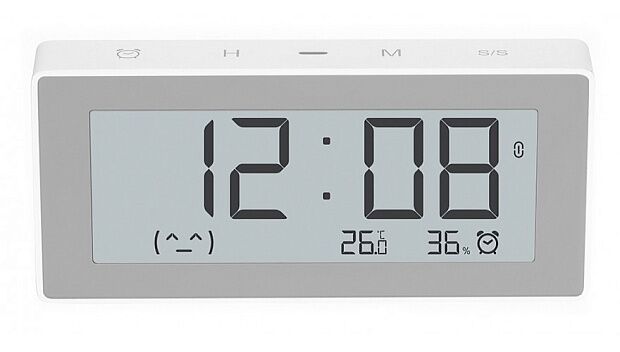 Метеостанция - часы с датчиком температуры и влажности Miaomiaoce Smart Clock E-Inc MHO-C303 - 2