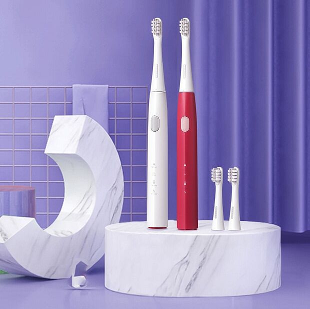 Сменная насадка для зубной щетки DR.BEI (C3, Y1, GY1) White - 4