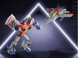 Конструктор  Onebot Transformers Starscream (OBHZZ03HZB) - 6