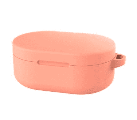 Силиконовый чехол для наушников Redmi Airdots (Pink/Розовый) - 1