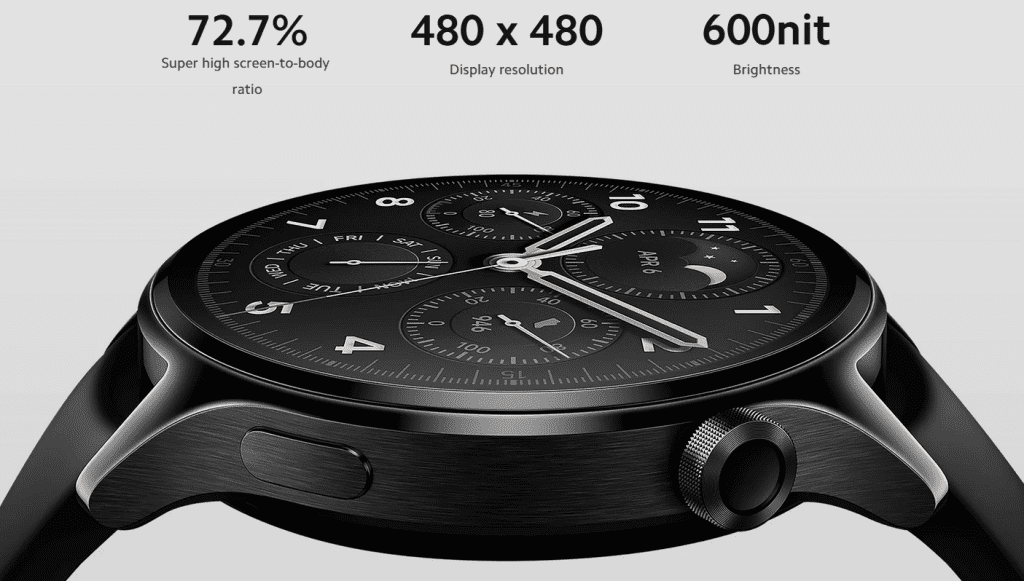 Дизайн умных часов Xiaomi Watch S1 Pro 