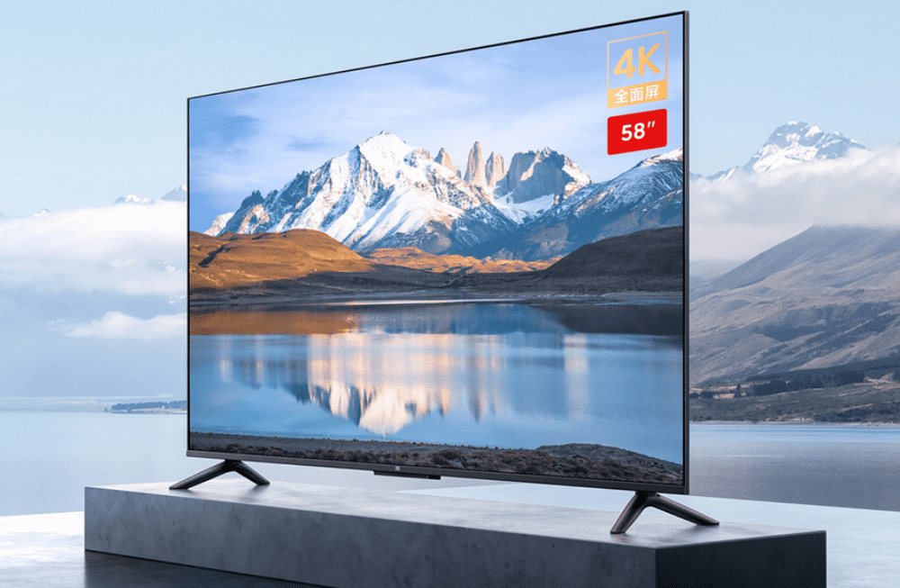 Дизайн телевизора Xiaomi Mi TV EA58 (2022)