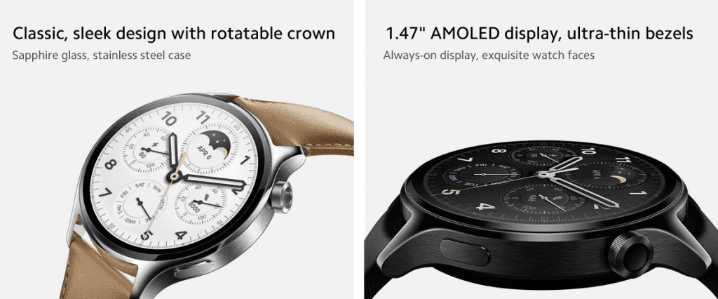 Технические характеристики умных часов Xiaomi Watch S1 Pro 