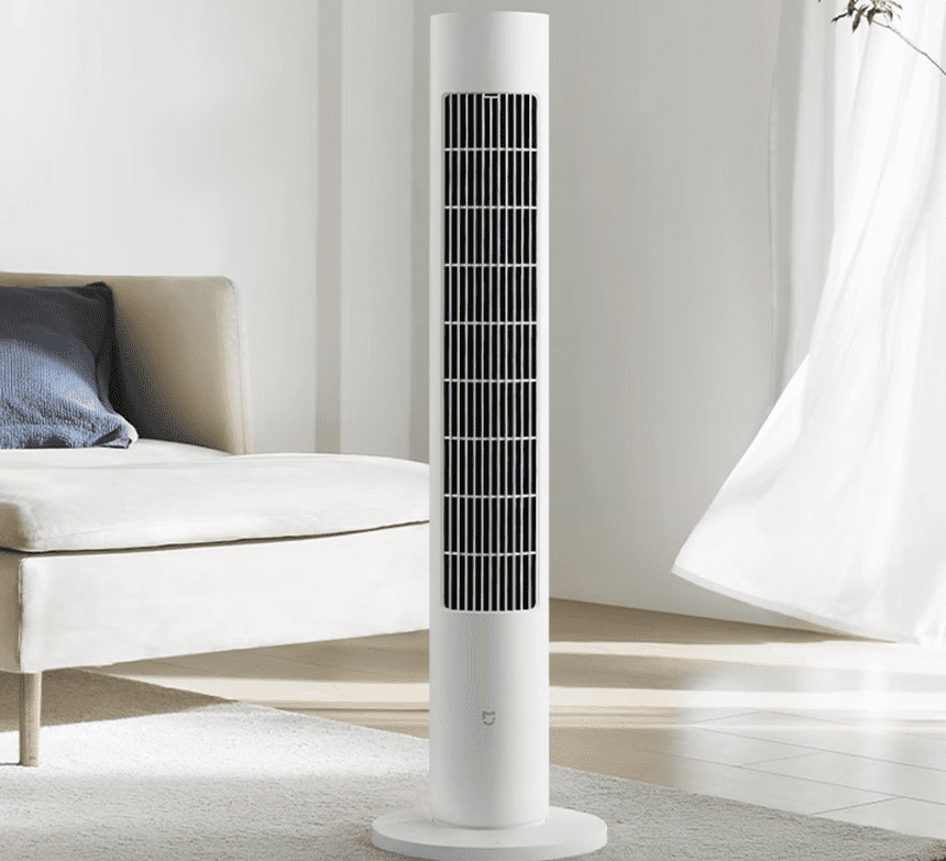 Дизайн вентилятора Mijia Smart DC Inverter Tower Fan 2 