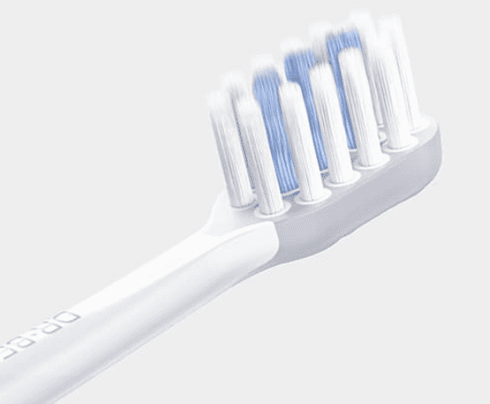 Конструкция щетинок сменных насадок для зубной щетки Xiaomi Dr.Bei 4D Сlean