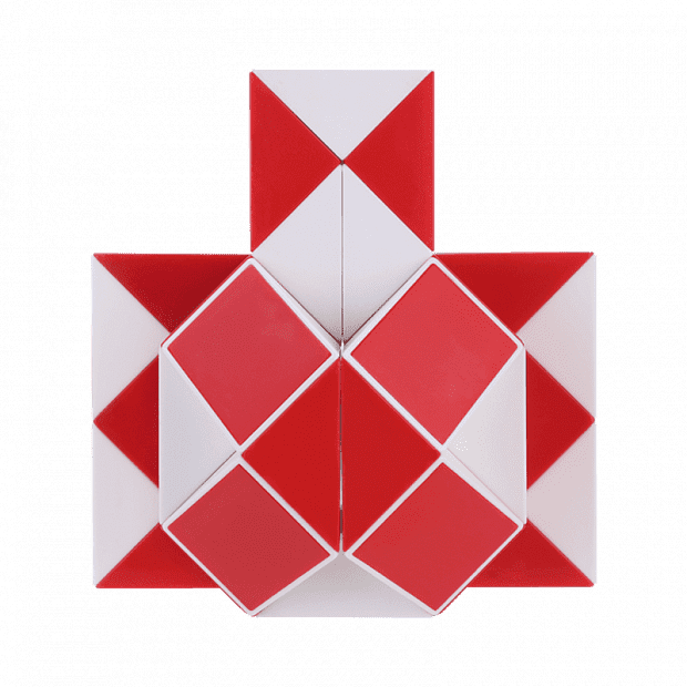 Змейка рубика Deli 36-Segment Magic Ruler (Red/Красный) - 1