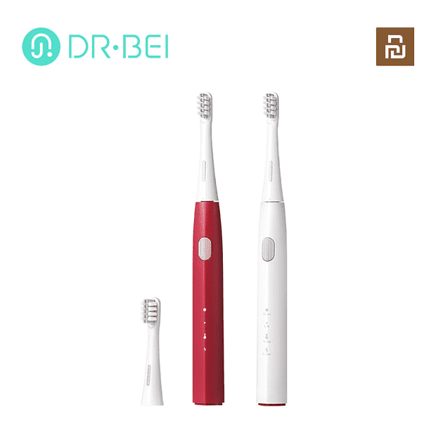 Электрическая зубная щетка DR.BEI Sonic Electric Toothbrush GY1 (Red) RU - 3