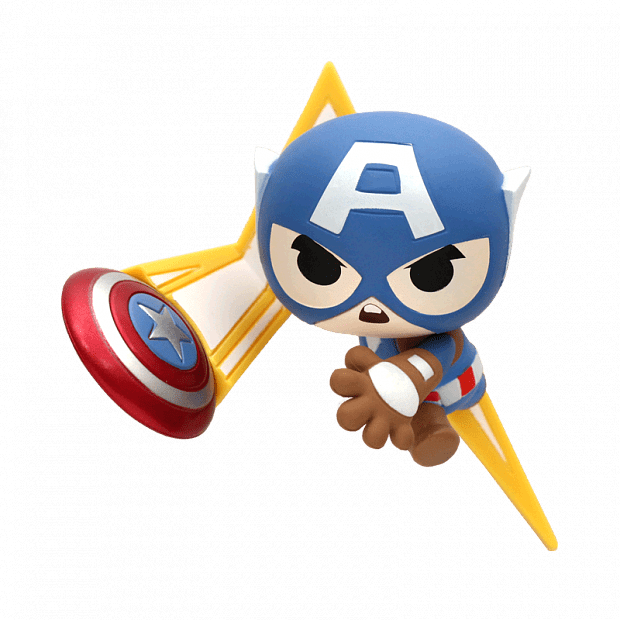 Робот 52Toys Avengers Series Stereo Magnets Captain America (Blue/Синий) 