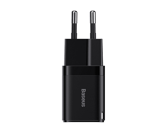 Зарядное устройство BASEUS GaN3 USB-C, 3A, 30W, черный (CCGN010101) - 1