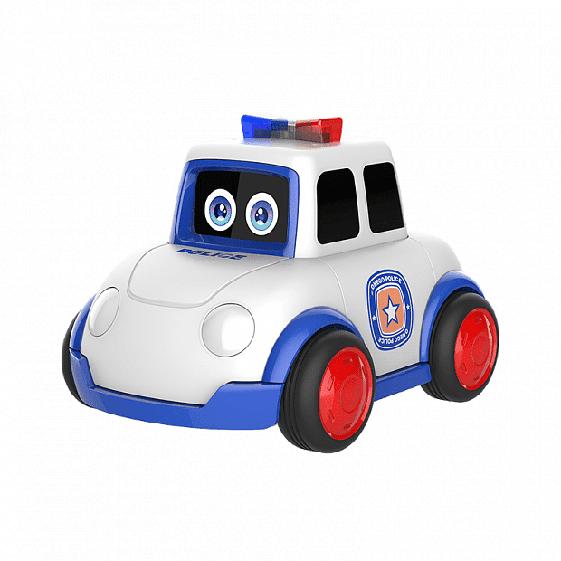 Детская машина Onego Little Magic Bean Ai Variety Robot Police Car (Blue/Синий) 
